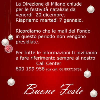 chiusura natale 2019