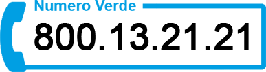 Numero Verde 800 13 21 21